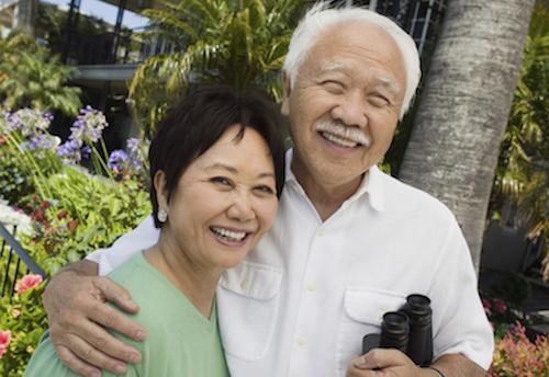 older couple smiling | dentist clifton hill vic
