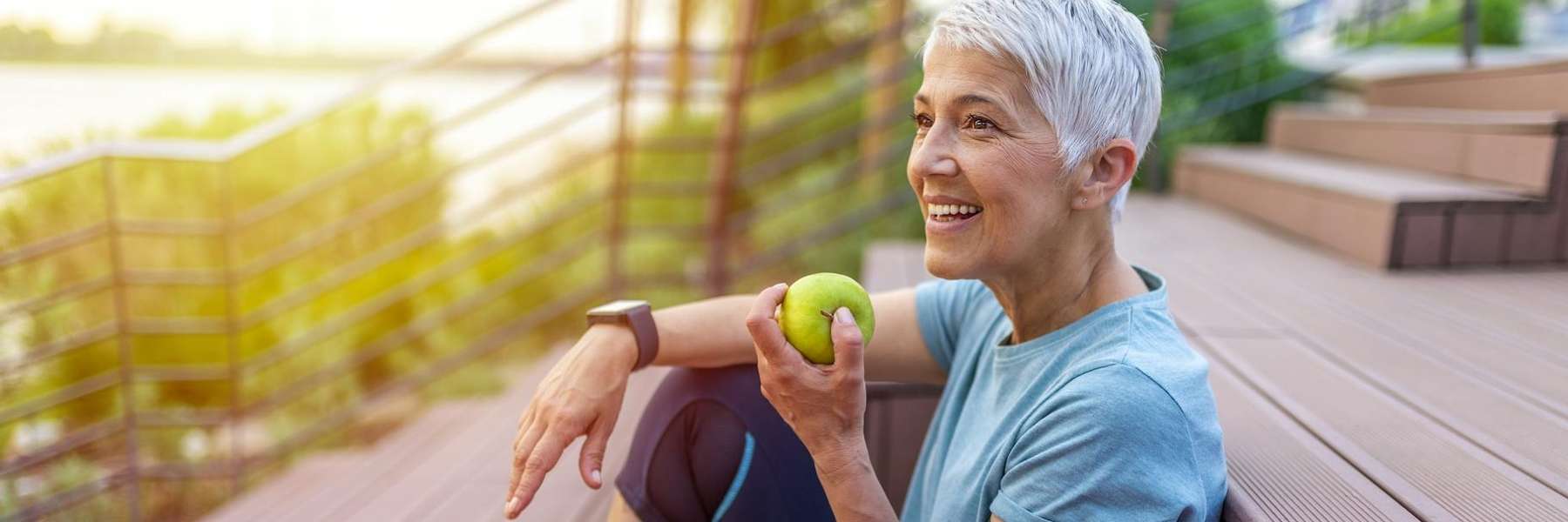 Older man and woman smiling | Dentist Clifton Hill VIC